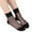 Clear, variant on HNMKIU Ladies Sheer Stockings Soft Summer Cool Glass Socks Breathable Leisure Solid Color Transparent Short Hosiery White,One Size