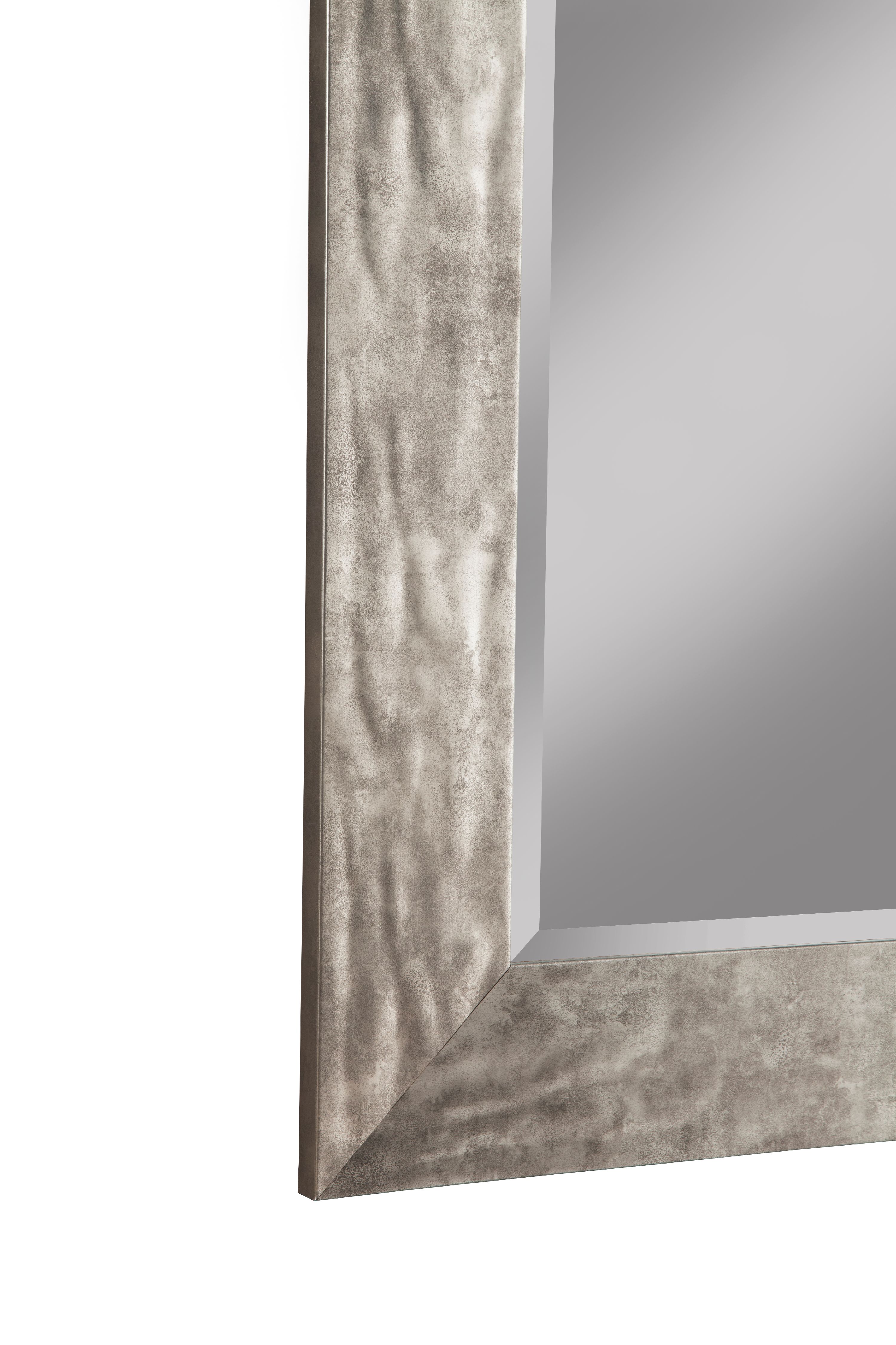 Sandberg Furniture Hammered Metal Full Length Floor Mirror - 31W x 65H in. - image 3 of 7