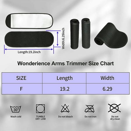 Alomejor Brassards De Sudation Pour Bras – Néoprène Réglables – 1 Paire – Pour Femme – Tonifient Et Affinent Les Bras – Sport, Fitness, Sauna – Taille Unique