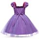 thumbnail image 2 of Disfraz de princesa, elegante vestido de tul con forma de margarita para niña pequeña, 2 of 6