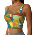 thumbnail image 2 of Honeii German Shepherd Dog patten Workout Crop Tank Top for Women Yoga Tank Tops Athletic Sports Shirts Exercise Undershirts,Sports Bra,Sports vest-, 2 of 8