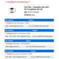thumbnail image 2 of Fuel Filter - Compatible with 2002 - 2017 Freightliner M2 106 2003 2004 2005 2006 2007 2008 2009 2010 2011 2012 2013 2014 2015 2016, 2 of 2