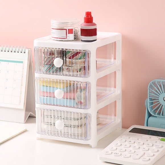 Chmadoxn Jewelry Boxes & Organizers Desktop Storage Box Pen Storage Cosmetic Storage Desk Sundries Storage Box storage Organizer