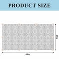 thumbnail image 3 of Boho Black Pattern Fluorescent Light Covers, Modern Geometric Southwestern Vintage Magnetic Light Covers for Ceiling Lights, Fluorescent Ceiling Shade for Classroom Bedroom Office 4x2Ft x 3PCS, 3 of 8
