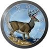 Taylor 13.25-inch White Tail Deer Dial Thermometer
