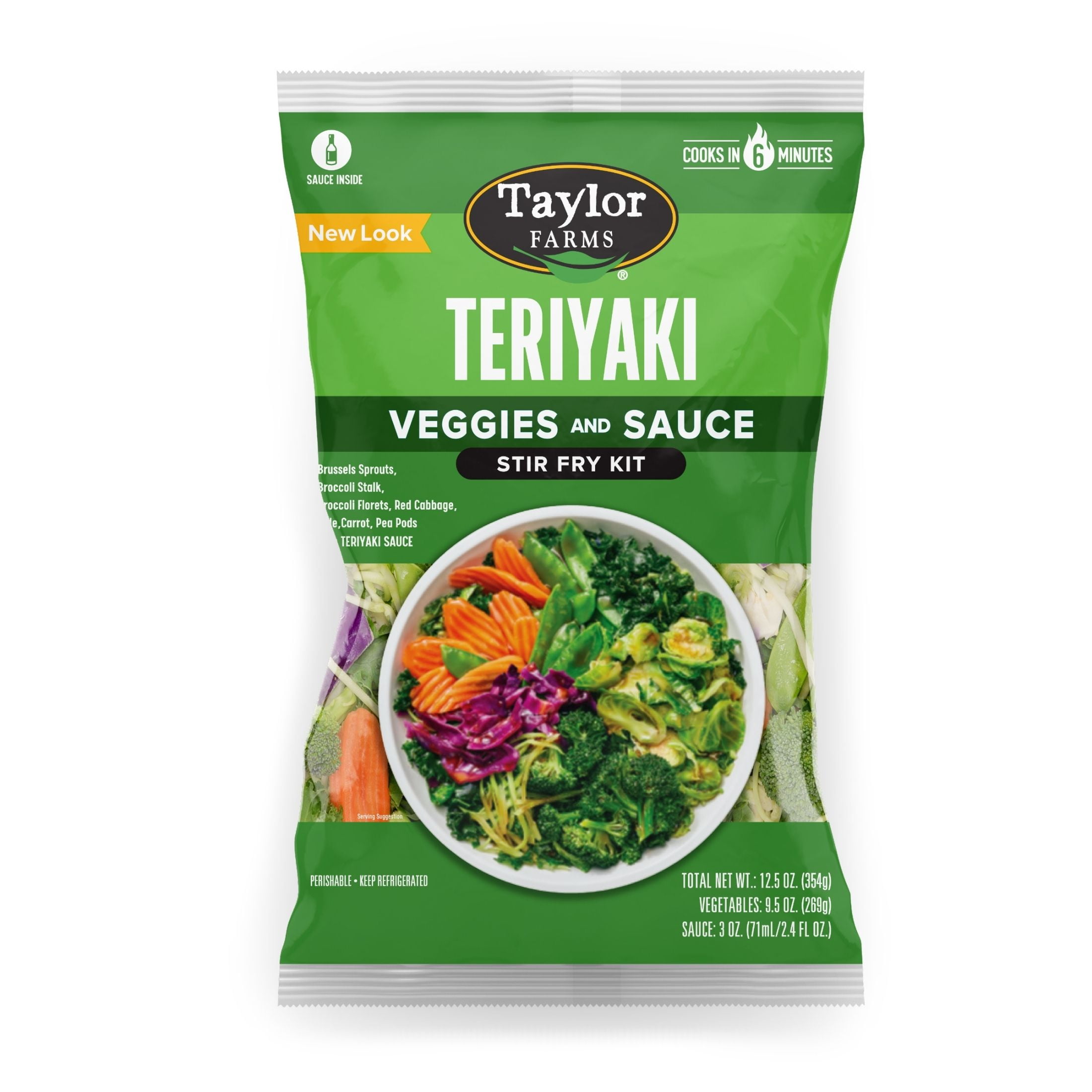 Taylor Farms Teriyaki Stir Fry Kit, 12.5 oz - Walmart.com