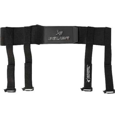 Bauer Ice Hockey GOALIE Garter Belt | Holds Socks and Knee Guards - INTERMEDIATE