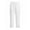 #107-White, variant on TaTaai Spring Summer Solid Color Wide Leg Pants for Women Casual Linen Feel Elastic Waist Loose Straight Trousers with Pockets Comfy Daily Office Vacation Wear Gift