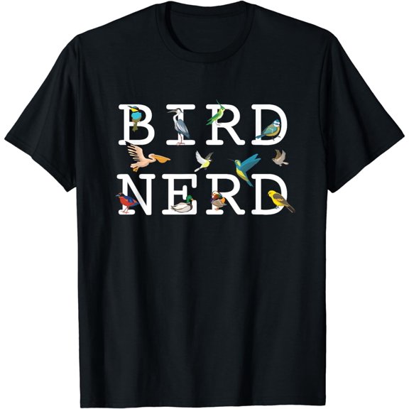 Cool Bird Lover Birdwatching Present Birdwatcher Birder Gift T-Shirt