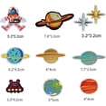 thumbnail image 2 of Iron on Patches 21 PCS Solar System Astronaut Space Planets Patch Iron on Patches, Mwoot Appliques Stickers for Clothing, Backpack, Caps, Repair The Hole Stick, 2 of 5