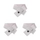 thumbnail image 4 of Yuarrent Bufanda térmica de invierno 3 niveles USB Cuello calentador de hombros Bufandas 5W Senderismo al aire libre Pesca Protección contra Gris plateado 3piezas Yuarrent CBP191769, 4 of 6