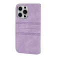 thumbnail image 5 of Allytechgroup Wallet Flip Case for iPhone 16 Pro Max, Crossboyd Shoulder Strap Cards Slots PU Leather Magnetic Closure Stand Shockproof Protective Case Cover for iPhone 16 Pro Max, Lightpurple, 5 of 9
