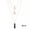 5.Gold Star Moon Three Layers, variant on Punk Star Moon Agate Three Layers Pendant Necklace Fashion Jewelry Women Gothic-4.Star Black Agate