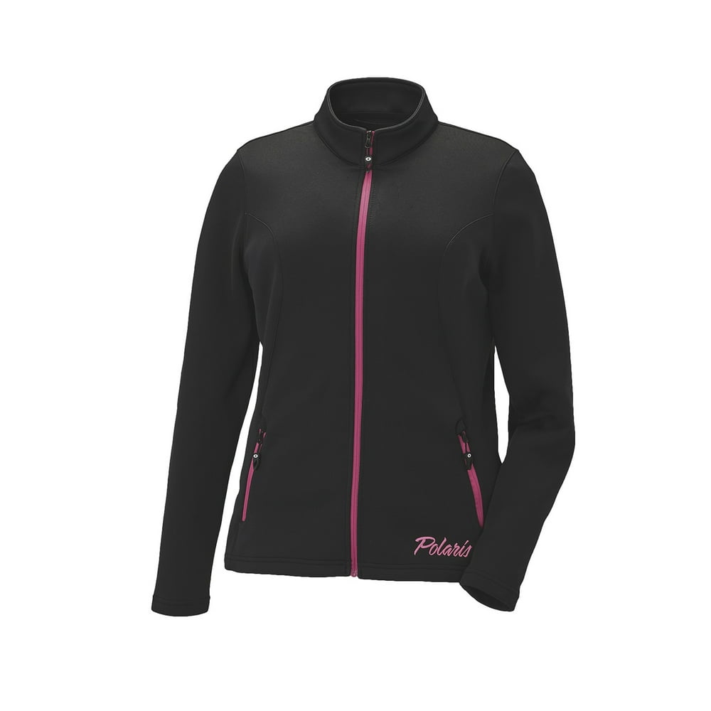 Polaris - Womens Full Zip Mid Layer Jacket w/ Logo Fleece Lined ...
