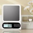thumbnail image 6 of Digital Kitchen Scale | 0.1g Precision Gram Scale for Baking & Food | Rechargeable Electronic Weighing Scale with Tare Function | 1-Piece White Small Food Scale, 6 of 6