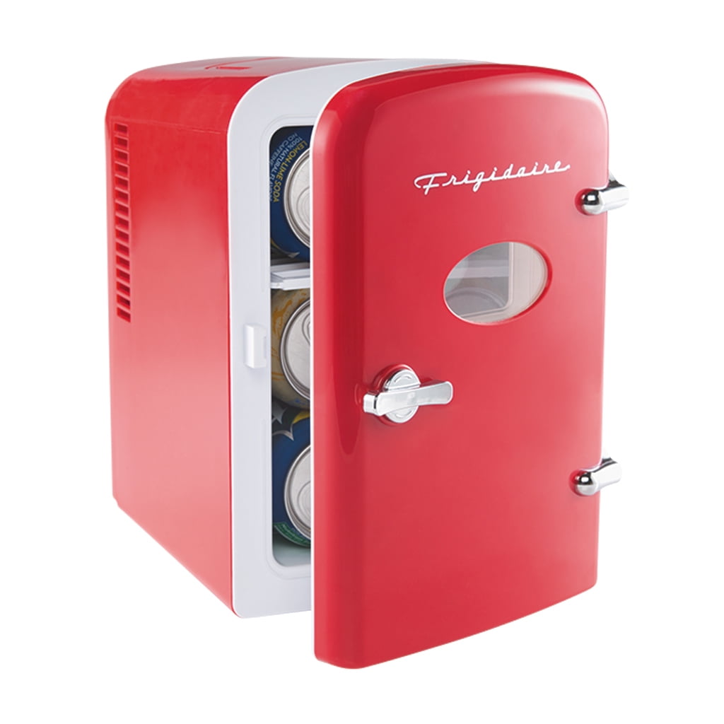 Details about   6-Can Mini Fridge Retro Portable Cooler Desk Skincare Vintage Refrigerator 