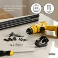 thumbnail image 4 of Umbra Twilight Expandable Blackout Curtain Rod 66-144", 4 of 13