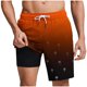 thumbnail image 1 of Pantalones Cortos Casuales para Hombre Imprimir con Bolsillos Pantalones de Playa de Cintura Elástica, Pantalones Cortos de Cintura Elástica para Hombre, 1 of 6