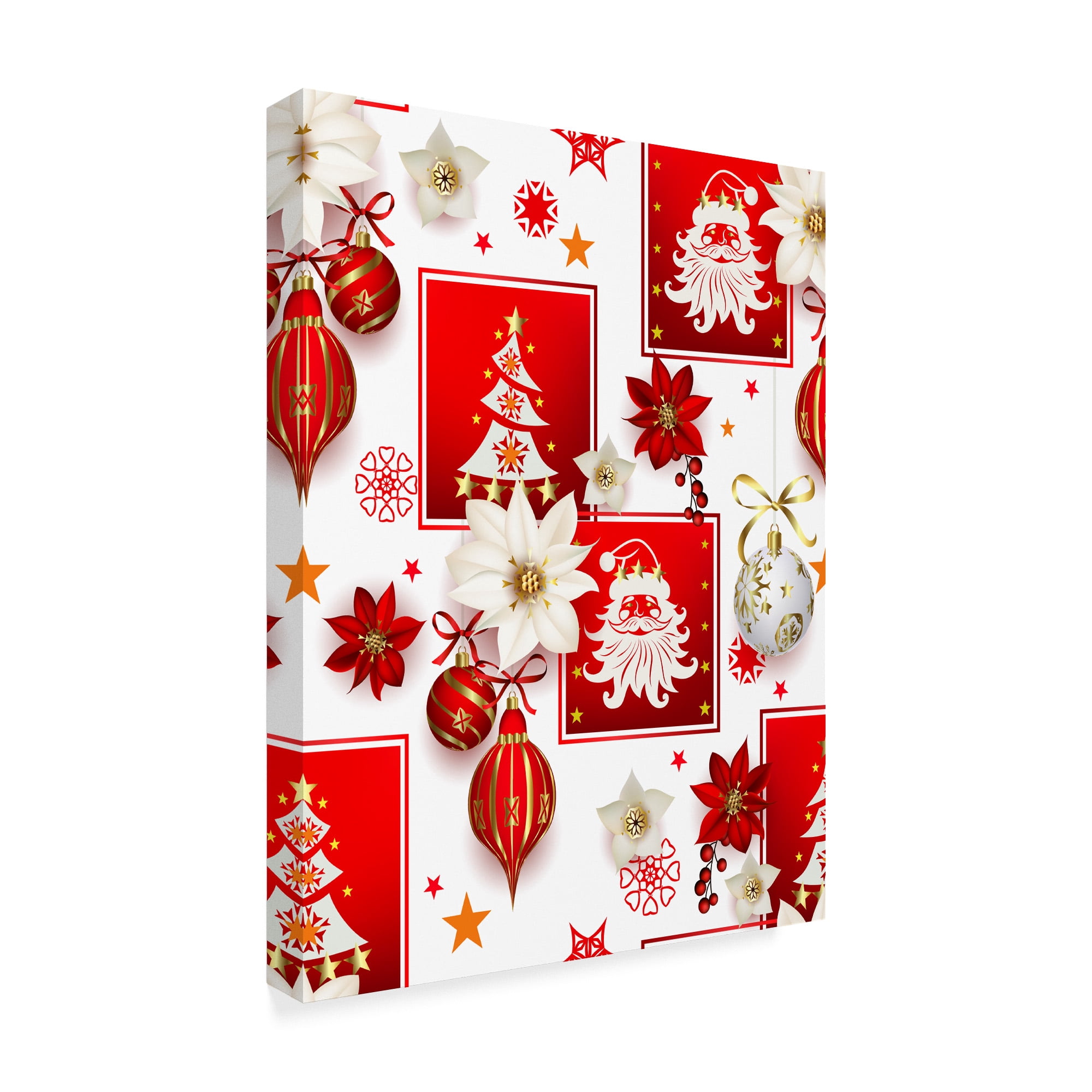 Trademark Fine Art 'Christmas Bright Composition 4' Canvas Art by Maria Rytova