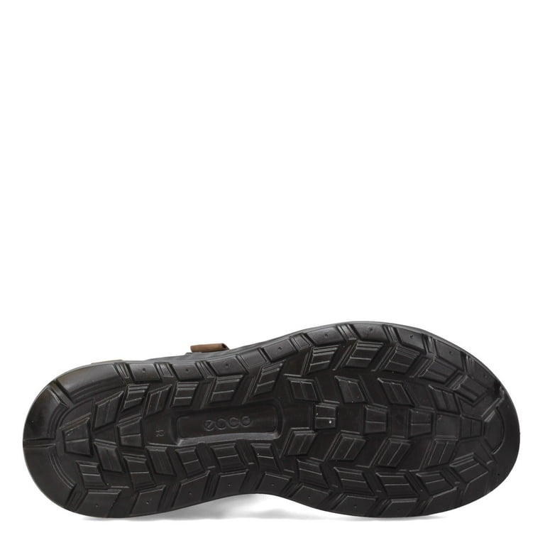 ECCO Men s EXOWRAP 3 Strap Sandal Coffee Black 44 M Walmart