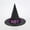 Purple, variant on Zecgelong Kids Witch Hat Party Fancy Dress Up Accessory for Children Black Size 3-10Y