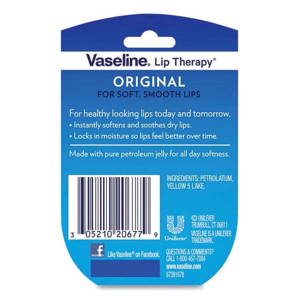 Lip Therapy, Original, 0.25 oz, Plastic Flip-Top Container | Bundle of 10 Each