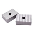thumbnail image 3 of 1-2-3 Block Set 1/2" Single Hole Matched Pair 123 Blocks with One Hole Hardened Steel Precision Ground Machinist Set Up Blocks for Precision Grinding Layouts, 3 of 5