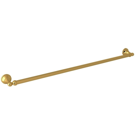 Perrin And Rowe U.6642 Georgian Era 32" Towel Bar - Brass