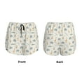 thumbnail image 5 of Lsque African Animals Printed Women's Running Shorts with Liner Pockets,Elastic Quick Dry Workout Athletic Gym Yoga Shorts,Womens High Waist Shorts-Large, 5 of 9