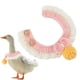 thumbnail image 5 of Collar De Pato, Exquisita Mano De Obra, Suave Y Cómodo Pañuelo Para Mascotas, Inofensivo Para Pato Y Ganso Ccdes Rosa L, 5 of 8