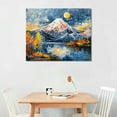 thumbnail image 2 of COMIO Large Canvas Wall Art for Living Room Bedroom Van Gogh Wall Art The Same Style Painting Starry Night Mount Fuji Cherry Landscape Modern Canvas Prints Ready to Hang, 2 of 6