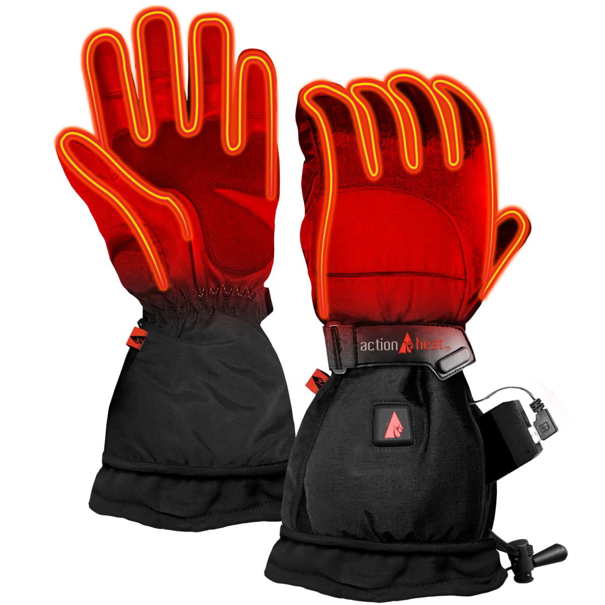 ActionHeat ActionHeat Women's 5V Battery Heated Snow Gloves Walmart