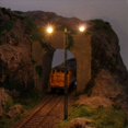 thumbnail image 5 of 10 Uds Modelo de LáMpara de VíA FéRrea Luz de MáStil de CelosíA HO Escala 1:87 Farola LED DiseñO de Tren Juguetes DecoracióN de JardíN ArtesaníAs, 5 of 5