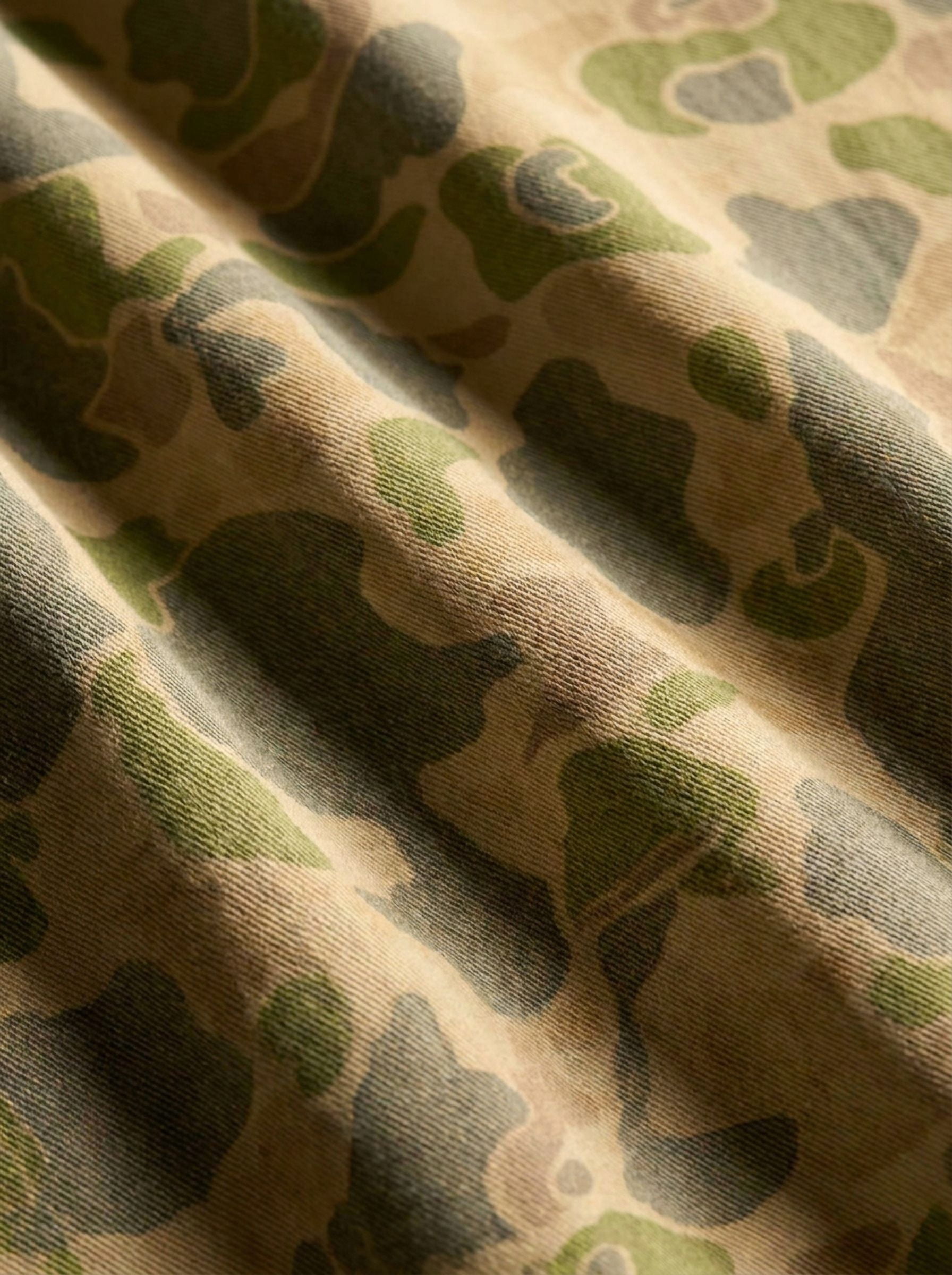 Free Assembly Men's Cotton Camo Utility Jacket, Sizes XS-3XL