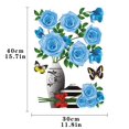 thumbnail image 6 of Stickers - Household Stickers - Diy Vase 3D Stereo Stickers Self Adhesive Sticker Refrigerator Sticker Window & Wall Sticker - 1X 3D Simulated Plant Vase Sticker, 6 of 9