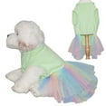 thumbnail image 4 of Visland Dog Dresses for Small Dogs Summer Cute Princess Dress Pet Skirt Apparel Puppy Clothes Costume TulleCat Dress Outfits, 4 of 7