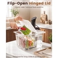 thumbnail image 2 of Everie 12-Quart Sous Vide Container with Collapsible Hinged Lid and Rack, Compatible with Anova, Breville Joule, Wancle, Instant Cookers (SET-TY-PP), 2 of 8