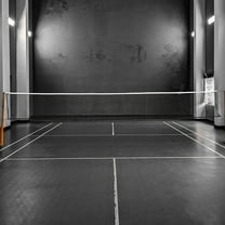 Clispeed Fitness Competition Pickleball Net 1Set Black Polypropylene for Sports Practice