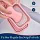 thumbnail image 5 of Jabonera de viaje de silicona antifugas con bandeja de drenaje - Jabonera para viajes, gimnasio y camping - Jabonera portátil y práctica para equipaje de mano (rosa claro), 5 of 5