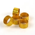 thumbnail image 2 of 100PCS Sewing Thimble Finger Protector Shield Skid Resistant Thicken DIY Sewing Tools, 2 of 8
