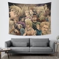 thumbnail image 5 of Vinland Saga pattern wall hanging 50*60 inches high-quality peach skin velvet material classic and charming, 5 of 5