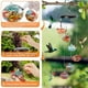 thumbnail image 4 of Campanas de viento con encanto al aire libre colgando para pájaros alimentadores, 4 of 6