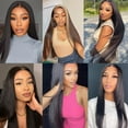 thumbnail image 5 of Long Gradient Golden Wavy Synthetic Hair Wig with Natural 26 Inch Heat Fiber for Women Daily Party Wear, 5 of 6