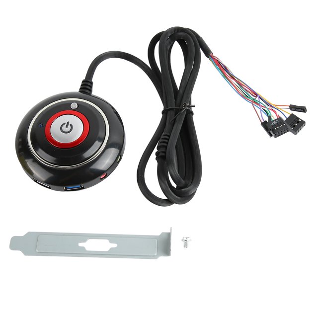 PC Power Button,PC Power Button Strong PC Power Switch Power Button PC Finely Tuned Performance