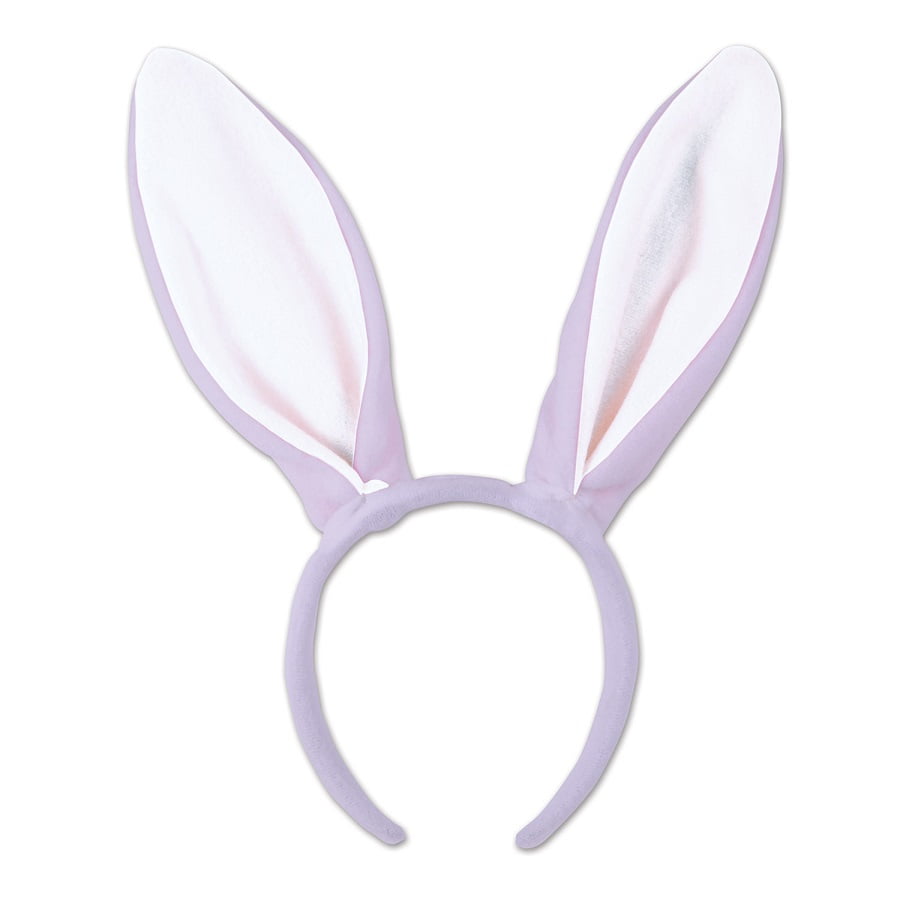 Bunny Ears Pink W White Lining 