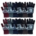 thumbnail image 2 of SOCKS'NBULK Wholesale Bulk Winter Magic Gloves Warm Brushed Interior, Stretchy Assorted Mens Womens, 2 of 8
