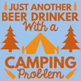 thumbnail image 3 of CafePress - Beer Drinker Camping T Shirt - Men's Classic Graphic T-Shirt, 3 of 4
