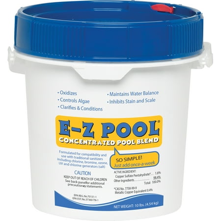 E-Z Swimming Pool Soft & Swim Chemical Controls Algae and Calcium Scaling - 10 lbs