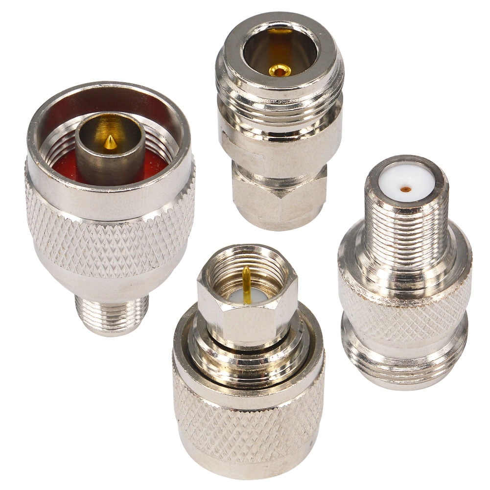 5 Pack SMA Male Plug to UHF Male Plug RF Coaxial Coax Adapter Connector 