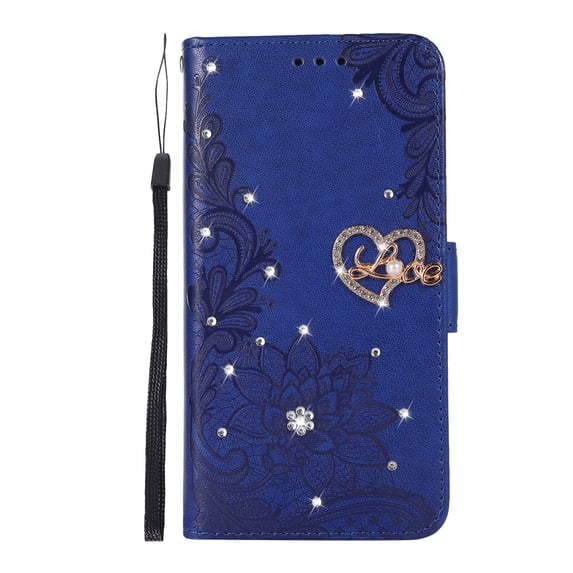 TECH CIRCLE with Samsung Galaxy S22 Wallet Case,PU Leather Card Slots Flip Shockproof Magnetic Cover for Samsung Galaxy S22 6.1 inch,Darkblue
